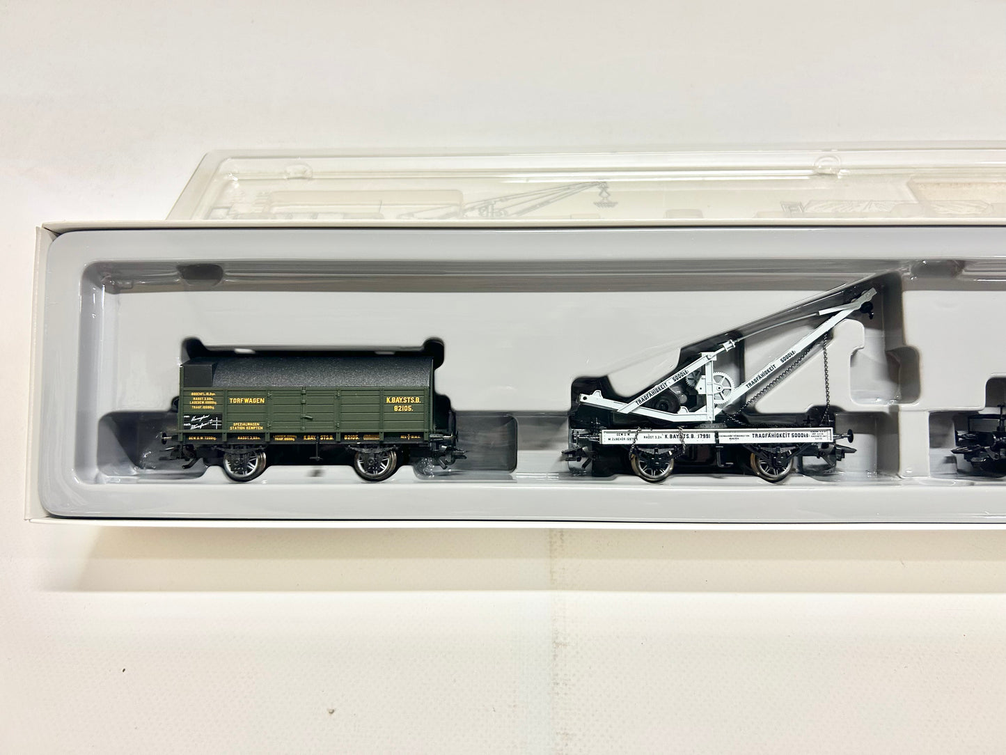 Märklin 4897 Wagen-Set Torf-Transport K.Bay.Sts.B AC H0