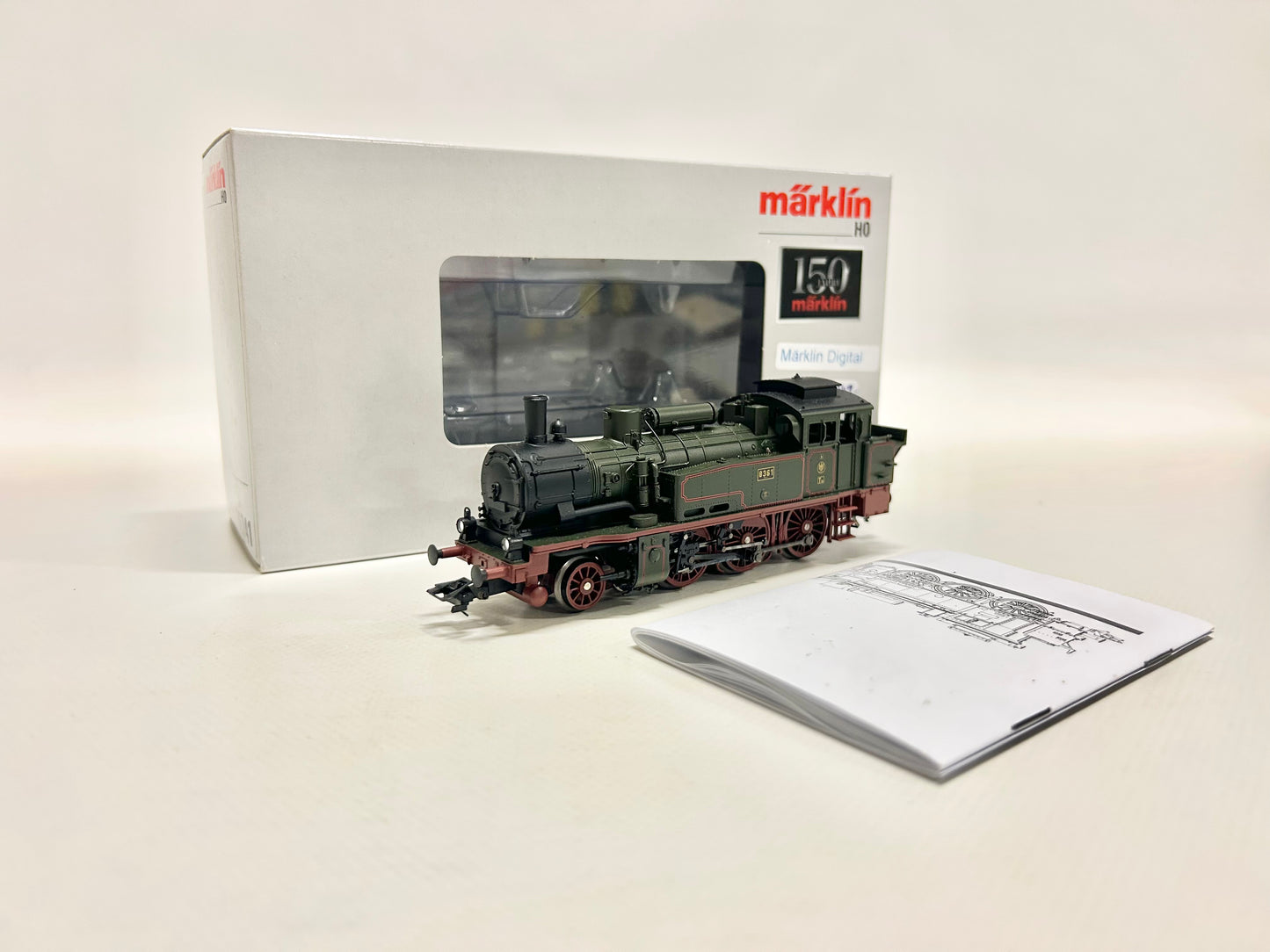Märklin 36741 Digital Dampflok T12 K.P.E.V. AC H0