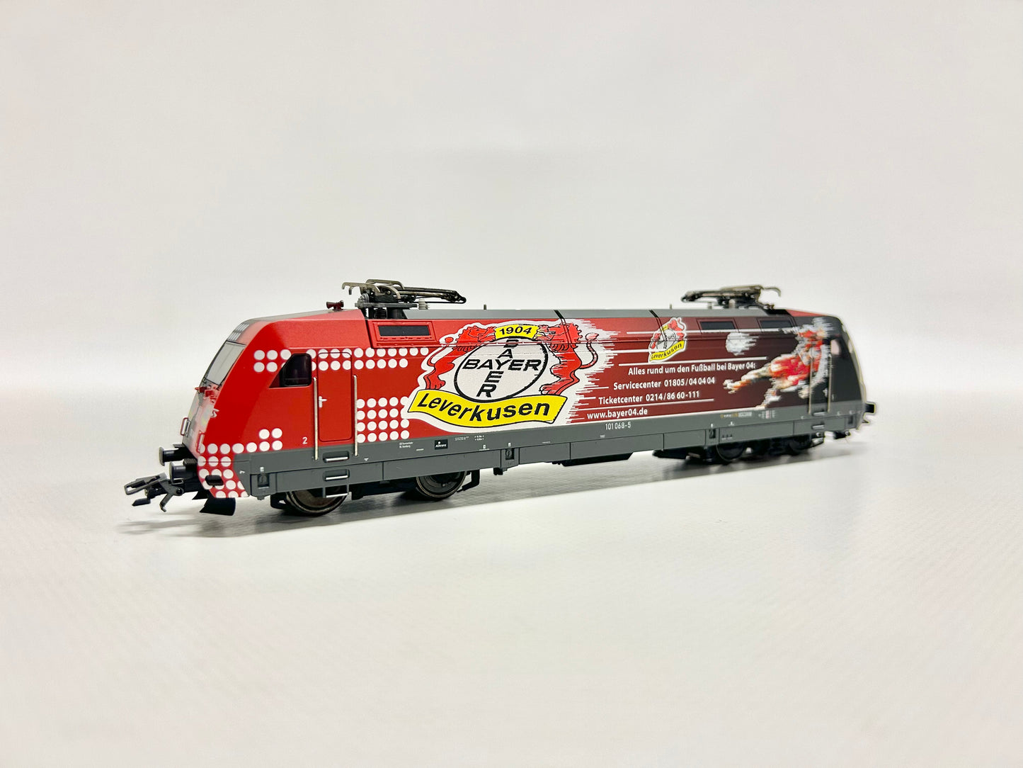 Märklin 37375 Digital E-Lok Br 101 068-5 Bayer Leverkusen DB AC H0