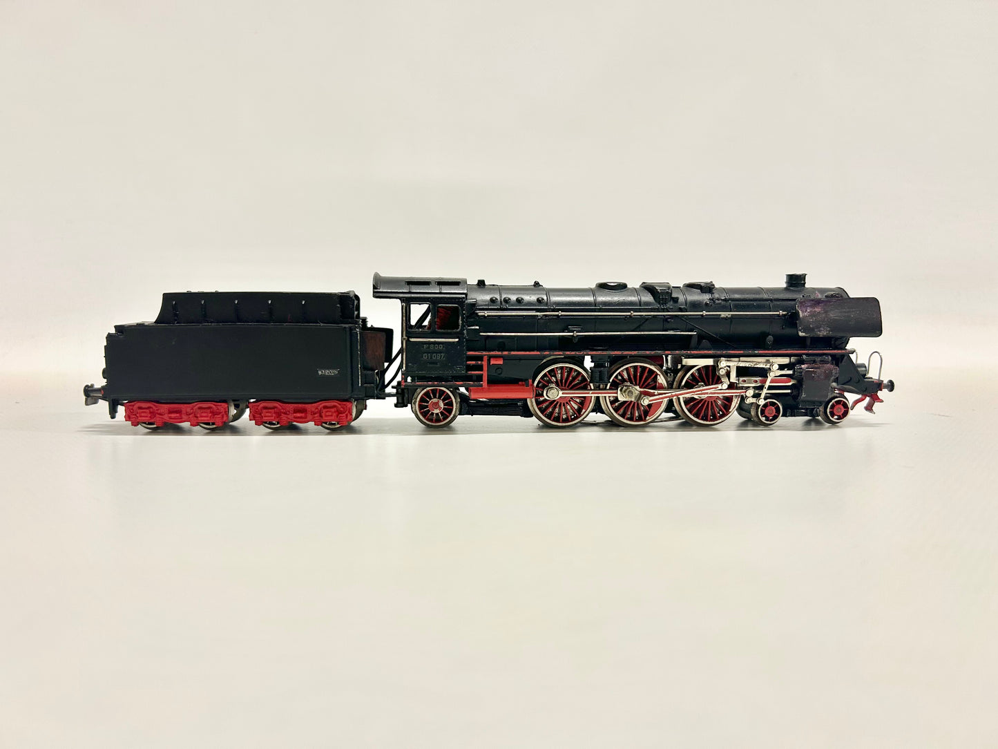 Märklin 3026 Dampflok mit Telex Br 01 097 DB AC H0