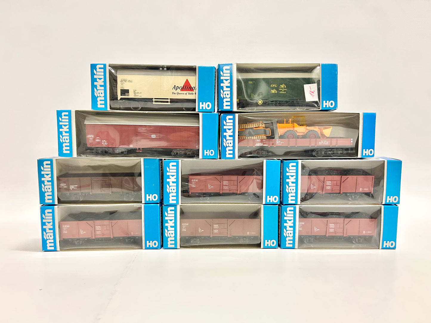 Märklin 10x Güterwagen Konvolut H0
