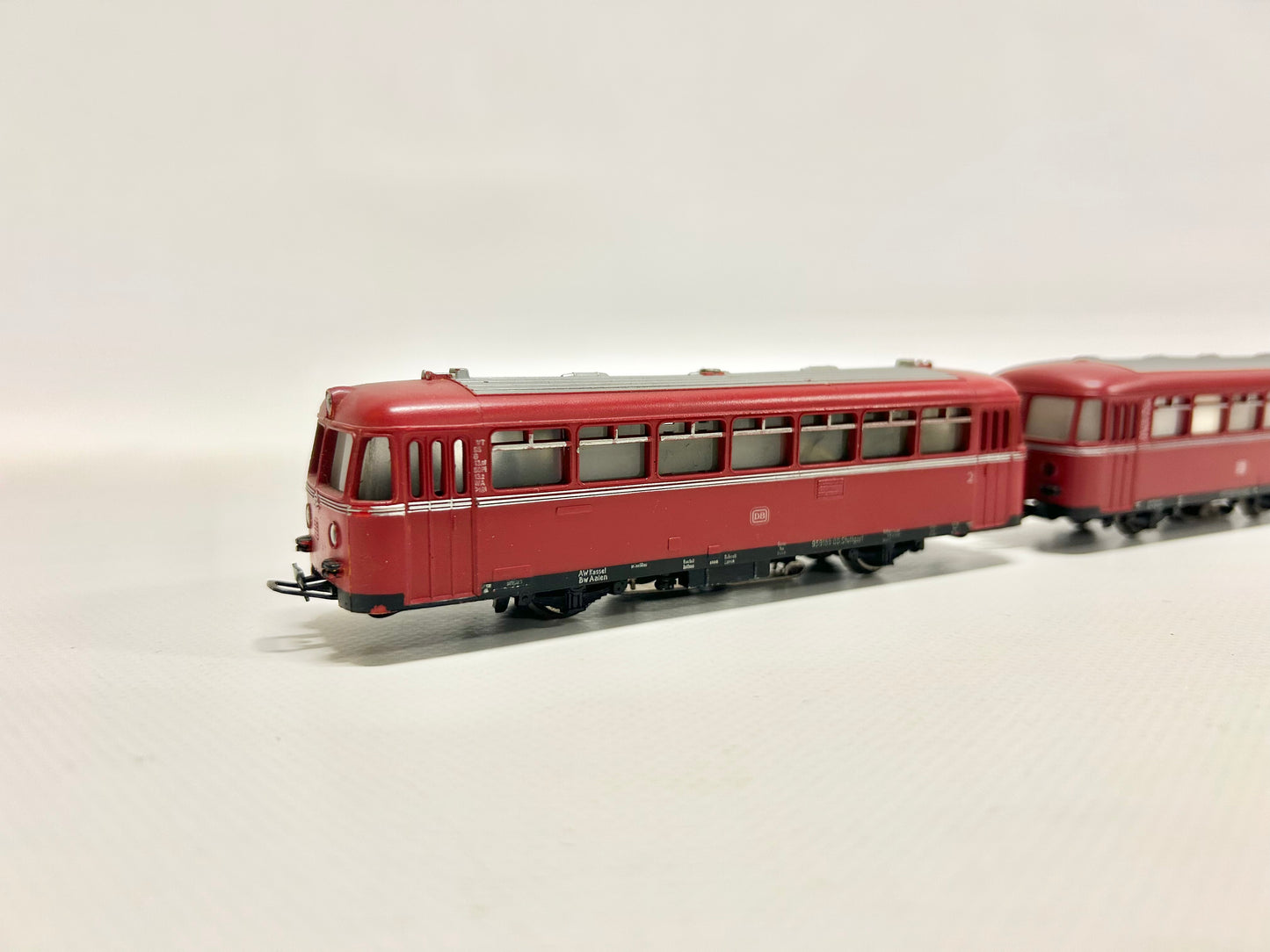 Märklin 3016 + 4018 Schienenbus + Beiwagen Triebwagen H0