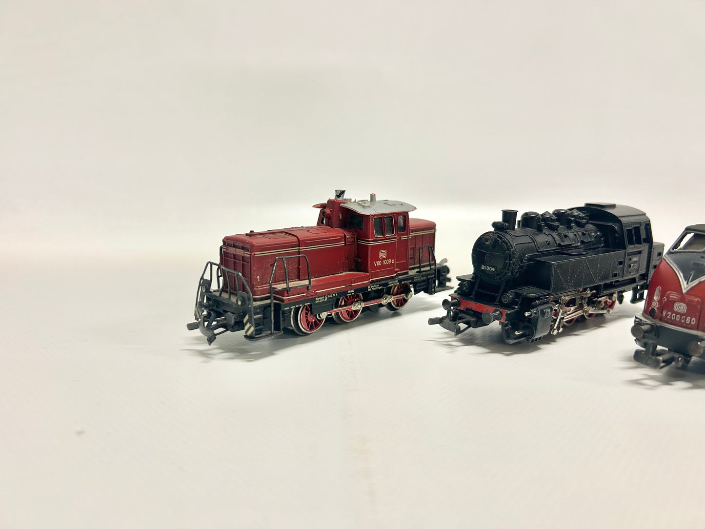 Märklin 3021 3003 3031 3065 4x Lokomotiven Dampflok Diesellok H0