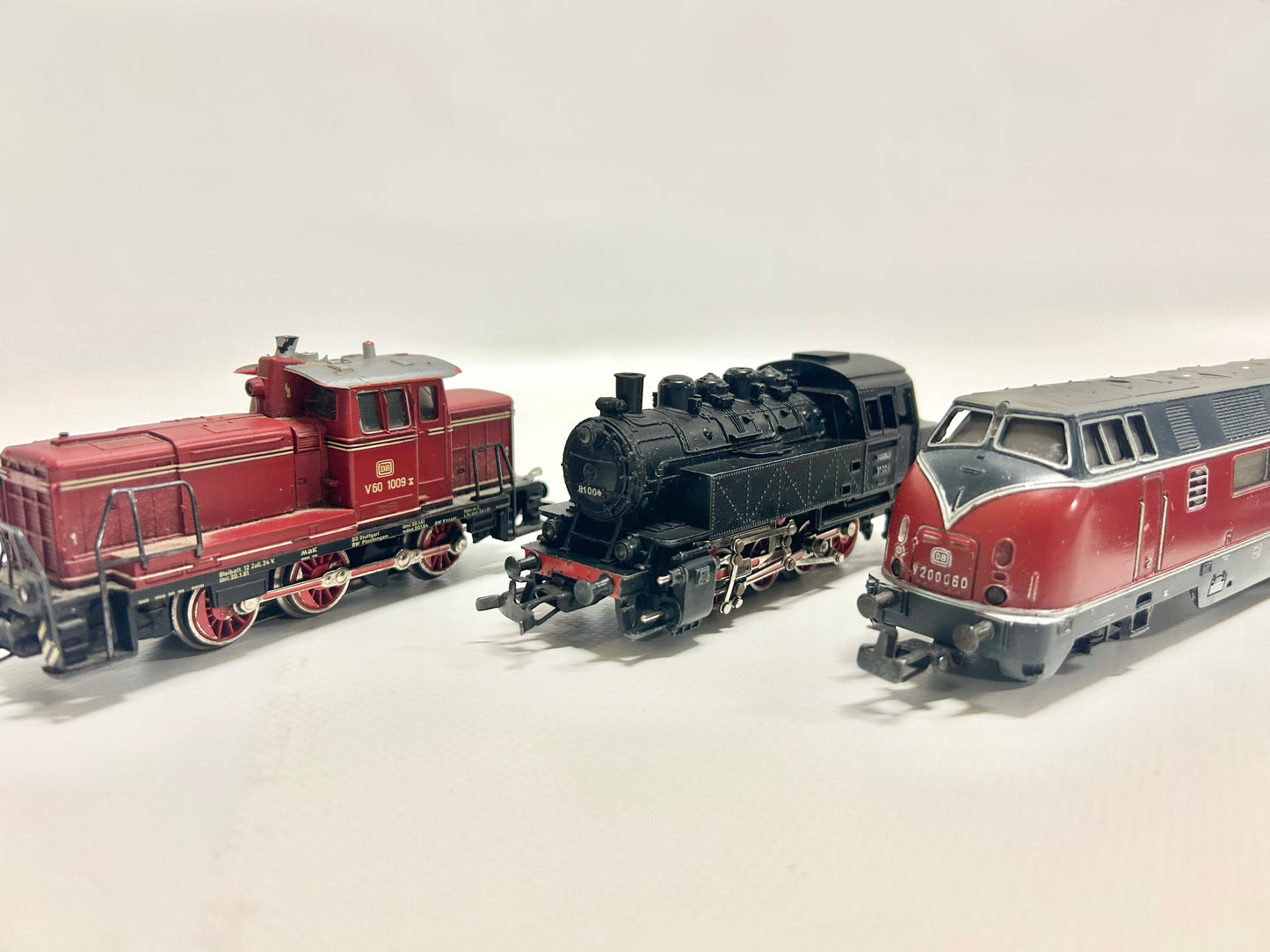 Märklin 3021 3003 3031 3065 4x Lokomotiven Dampflok Diesellok H0