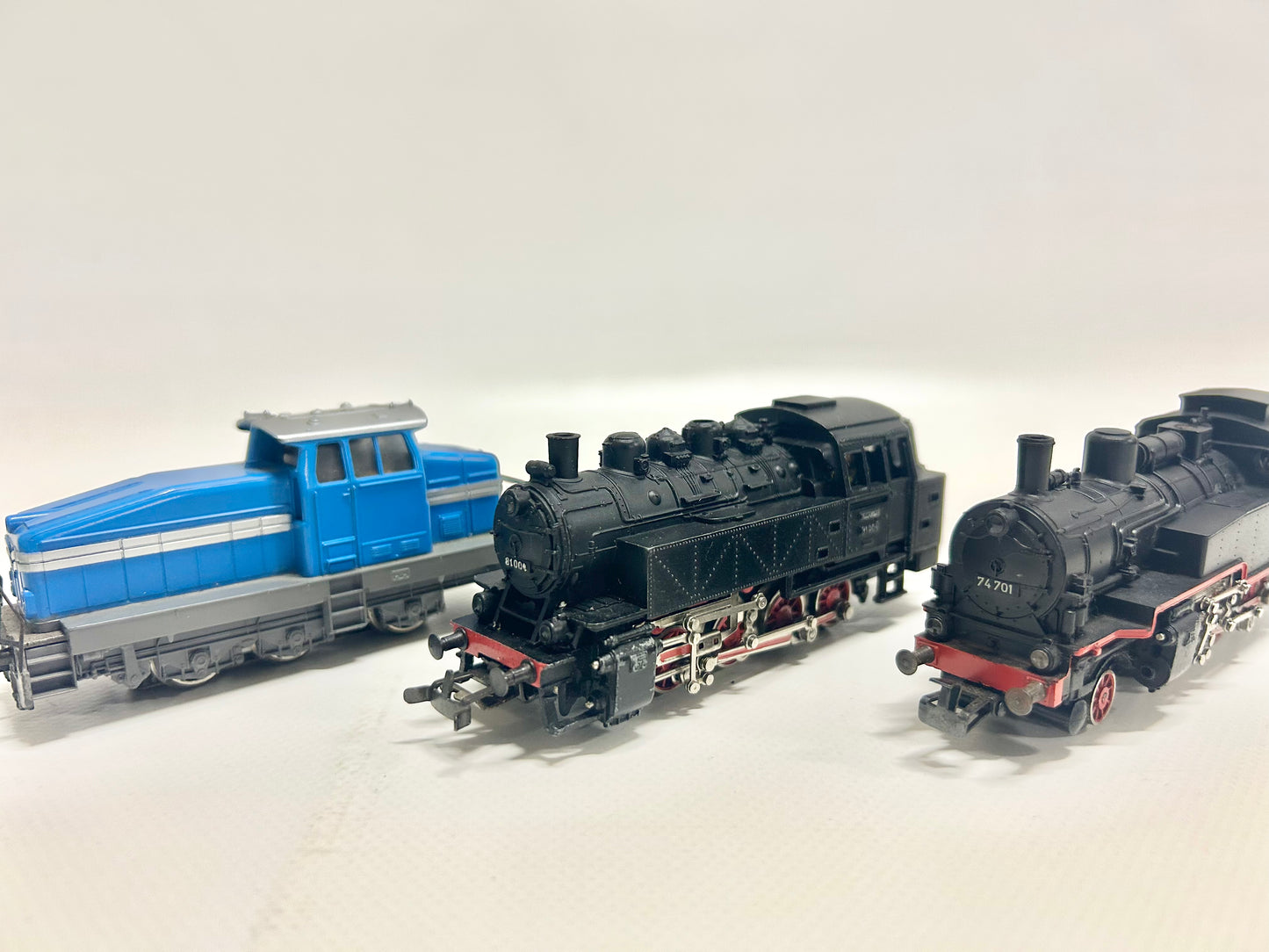 Märklin 3095 3031 3095 3x Lokomotiven Dampflok Diesellok H0