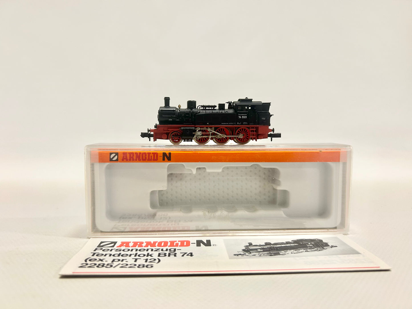 Arnold 2285 Dampflok Br 74 959 DB Spur N