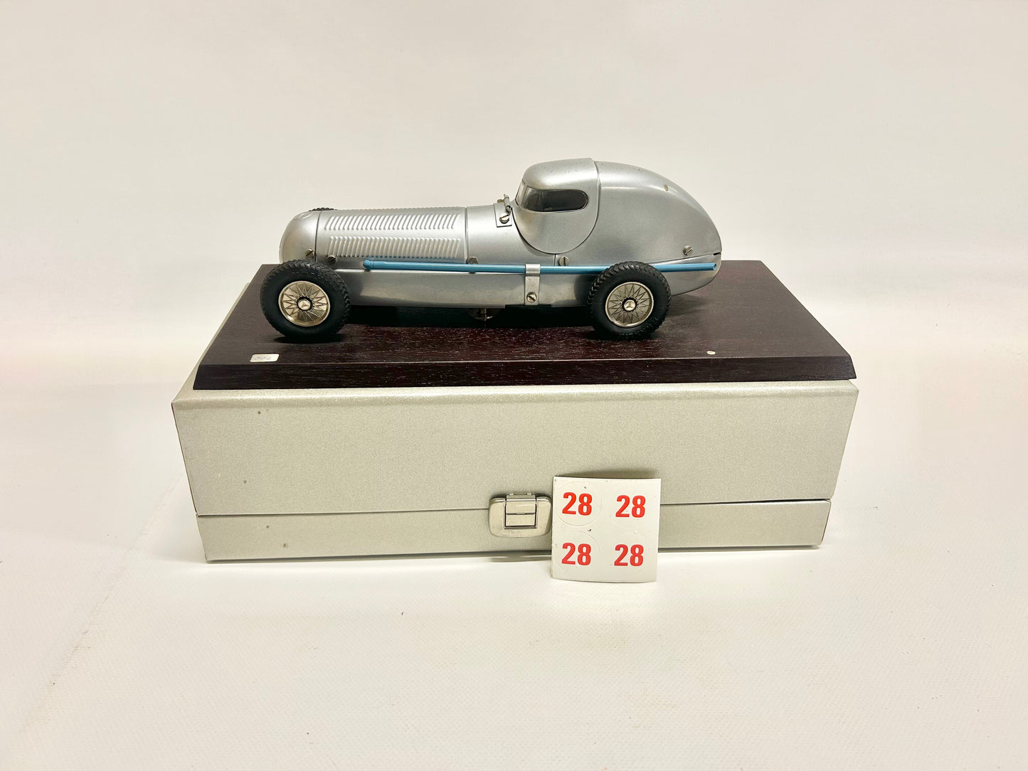 Märklin 1096 Mercedes-Benz Rennwagen Silberpfeil mit Uhrwerkantrieb
