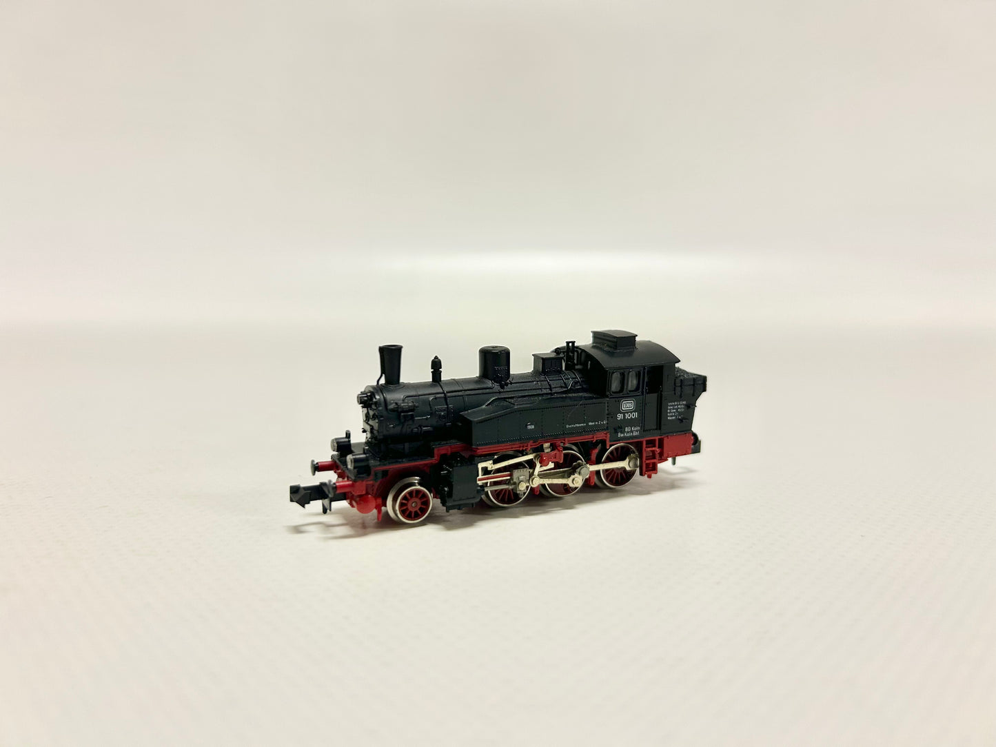 Fleischmann Piccolo 7030 Dampflok Br 91 1001 DB Spur N DEFEKT