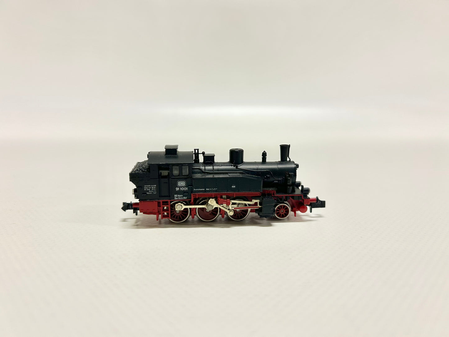 Fleischmann Piccolo 7030 Dampflok Br 91 1001 DB Spur N DEFEKT