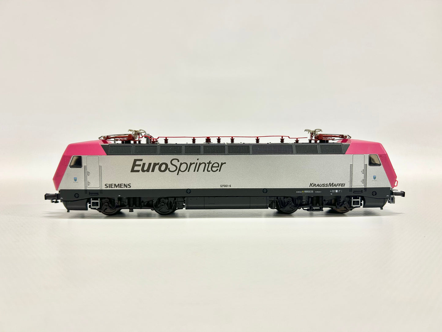 Lima 208412LP E-Lok Br 127 001-6 Euro Sprinter Krauss Maffei DC H0