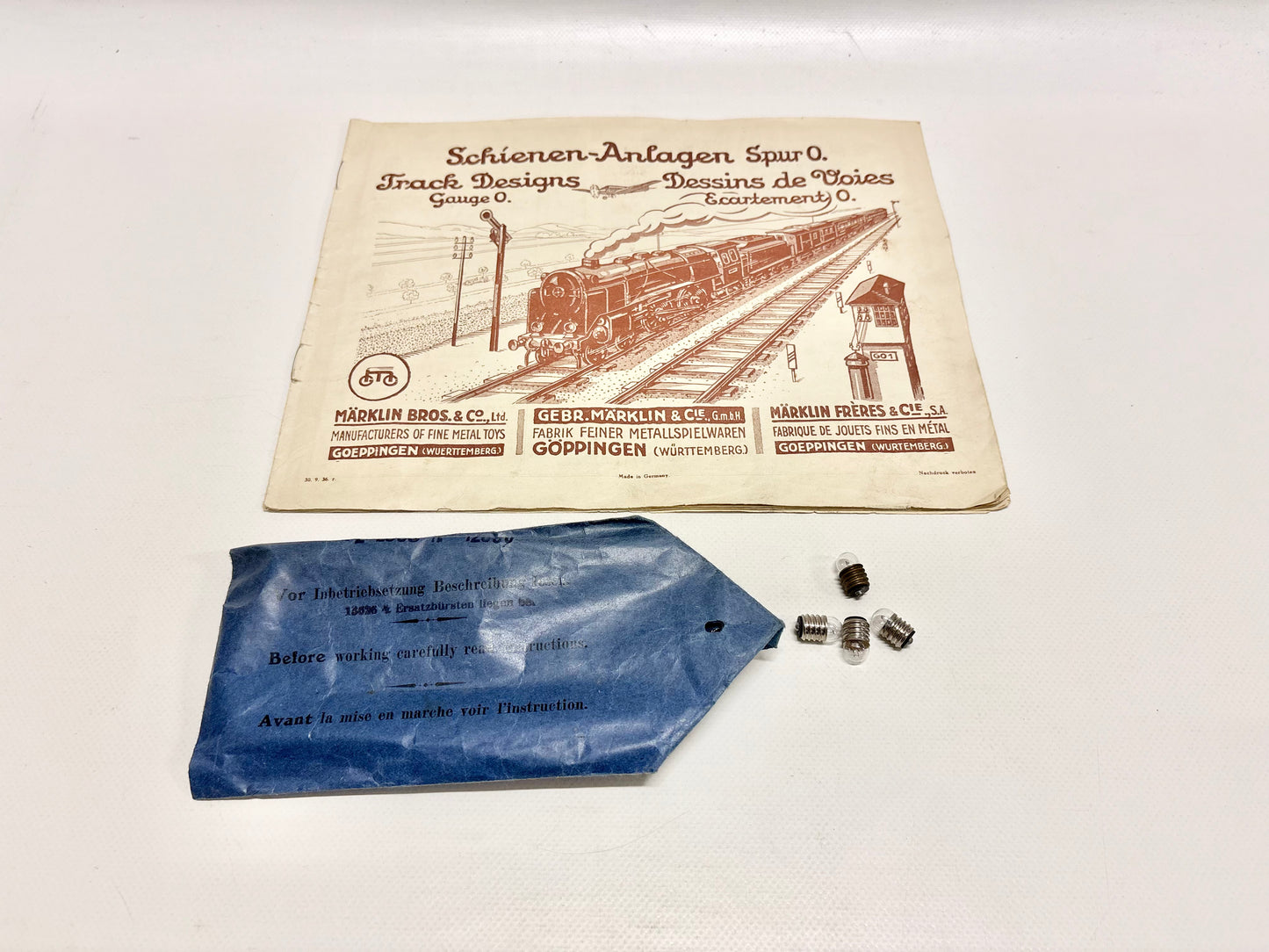 Märklin R 12890/3 Zugpackung Dampflok mit Personenzug Spur 0