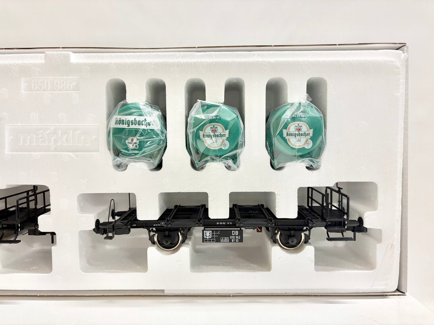 Märklin 58321 Insider Jahreswagen 2001 Behältertragwagen Güterwagen DB Spur 1