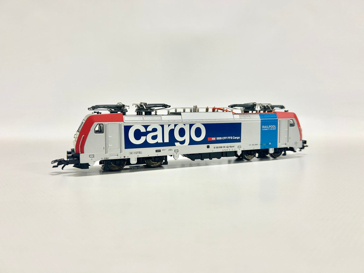 Märklin 36607 Digital E-Lok Br 186 SBB Cargo Railpool H0