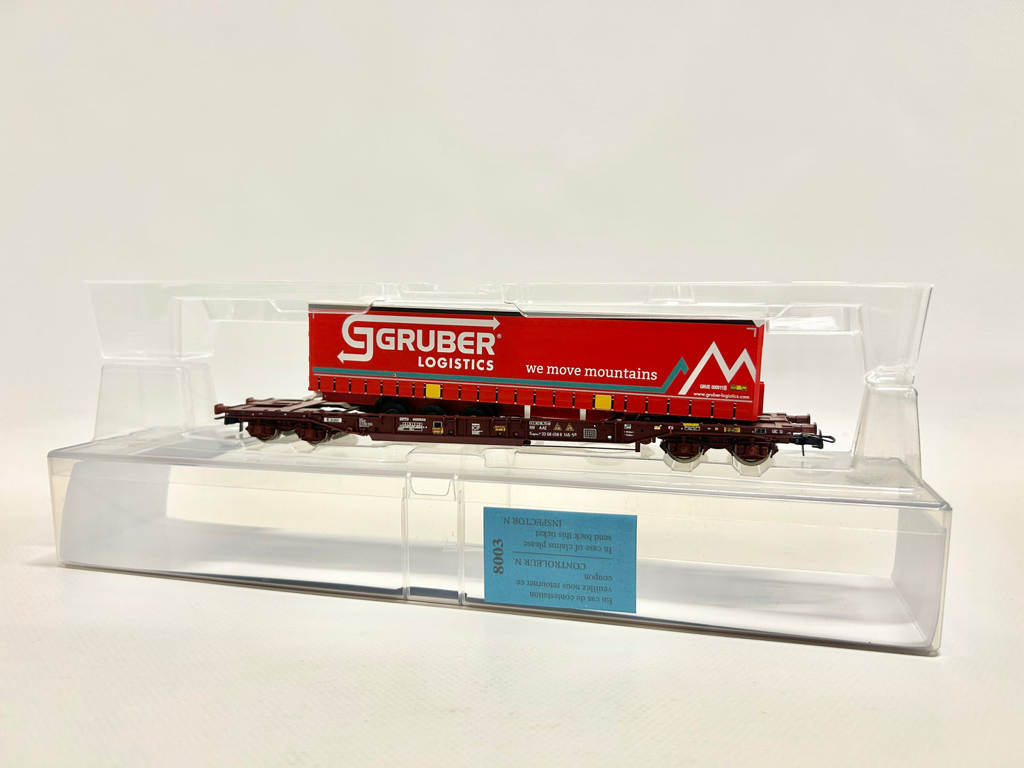 Roco 76231 Tragtaschenwagen Sdgmns Güterwagen H0