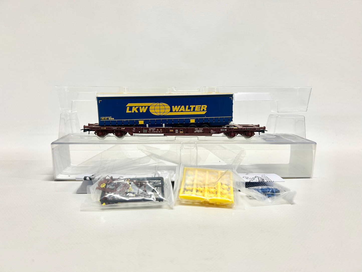 Roco 76222 Tragtaschenwagen Sdgmns Güterwagen H0