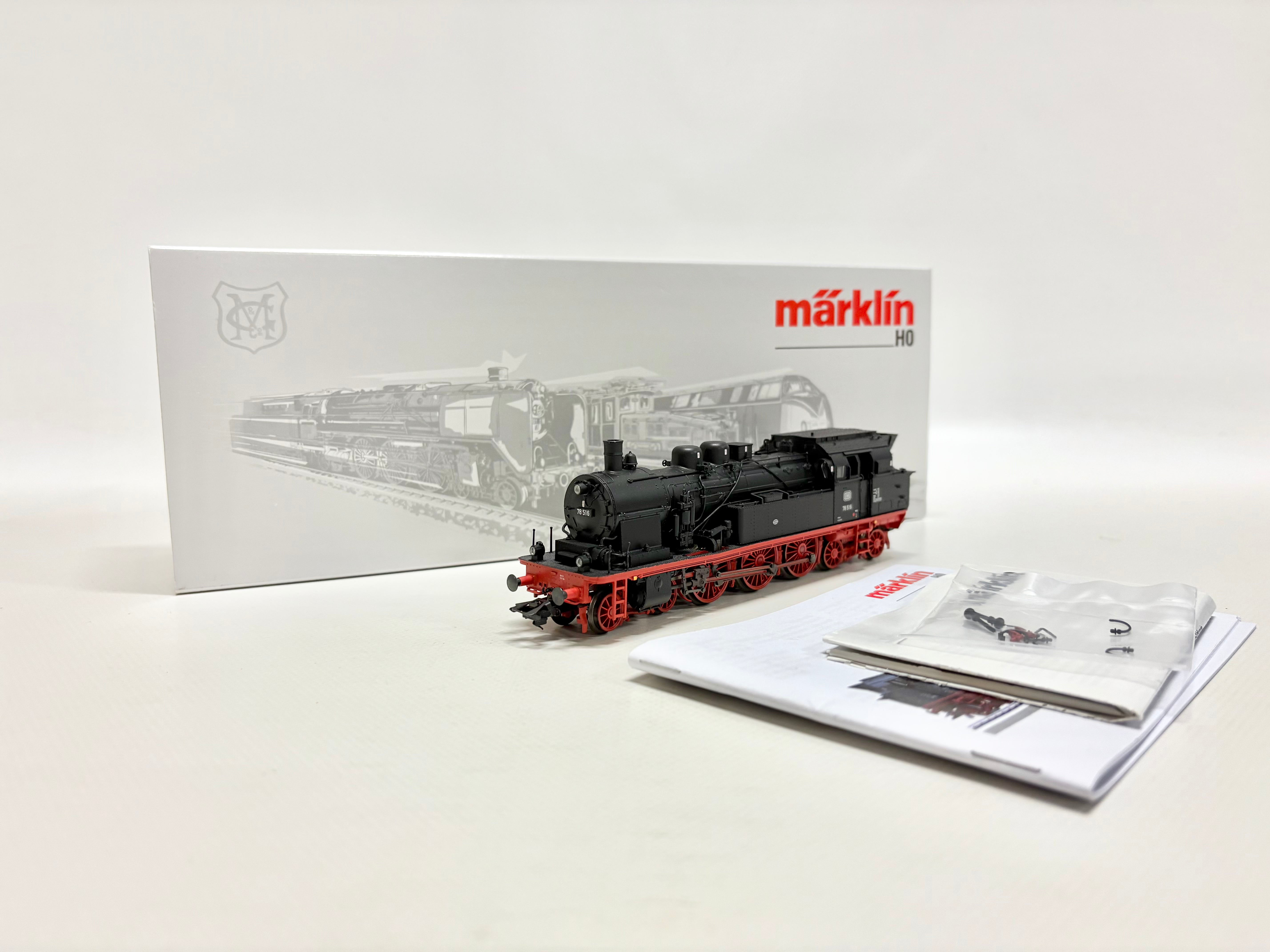 Märklin 39786 Mfx+ Digital & Sound Steam Locomotive Br 78 516 DB