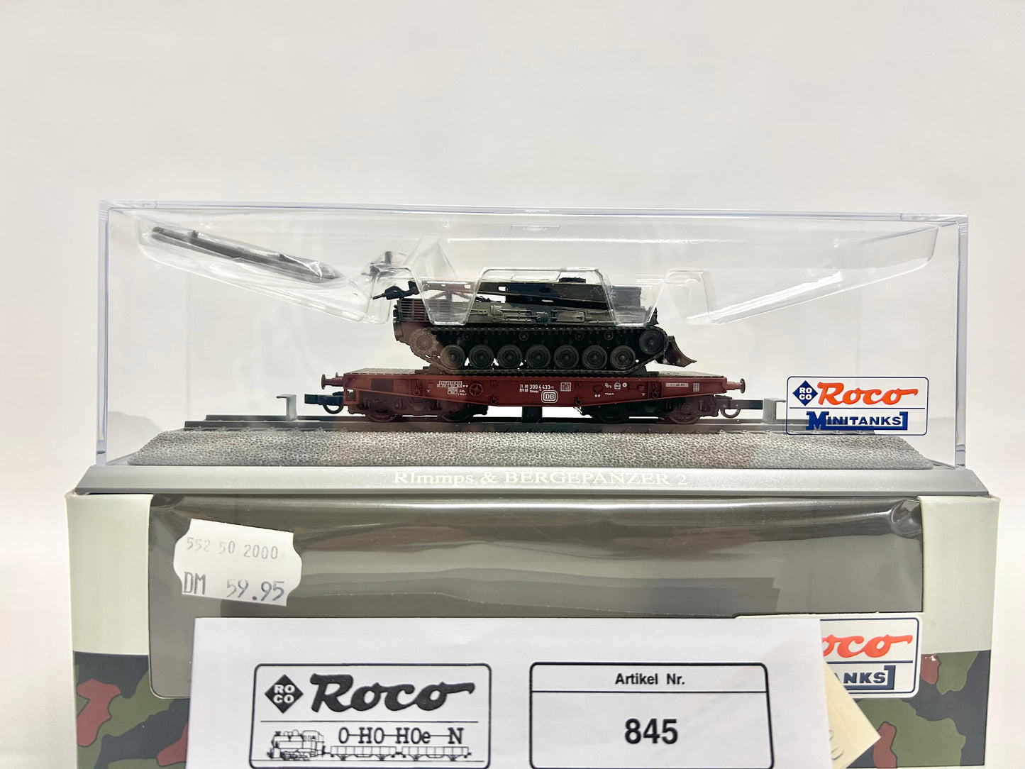 Roco Minitanks 841 845 883 885 826 Güterwagen beladen mit Militärfahrzeugen H0