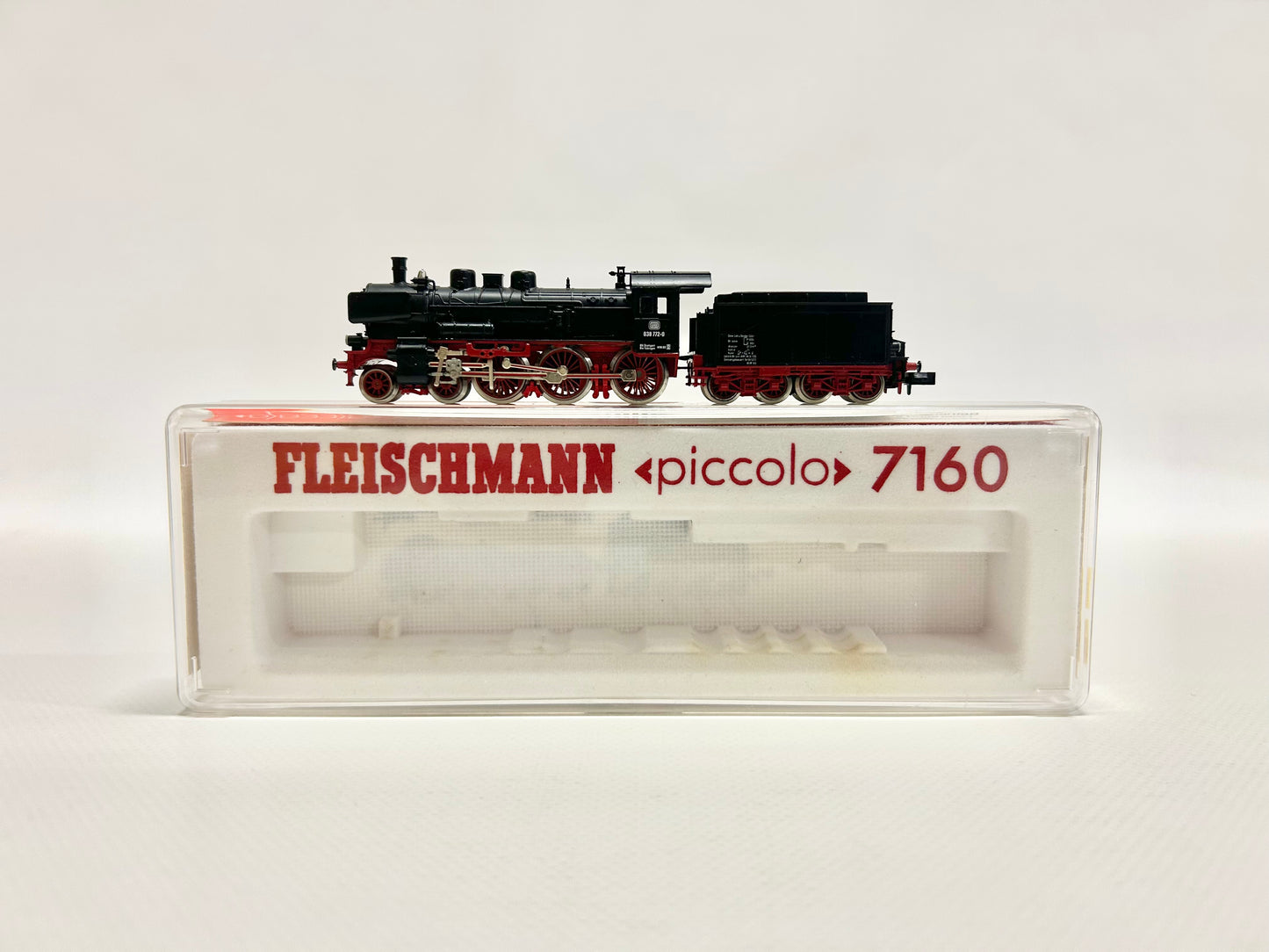 Fleischmann Piccolo 7160 Dampflok Br 038 772-0 DB Spur N