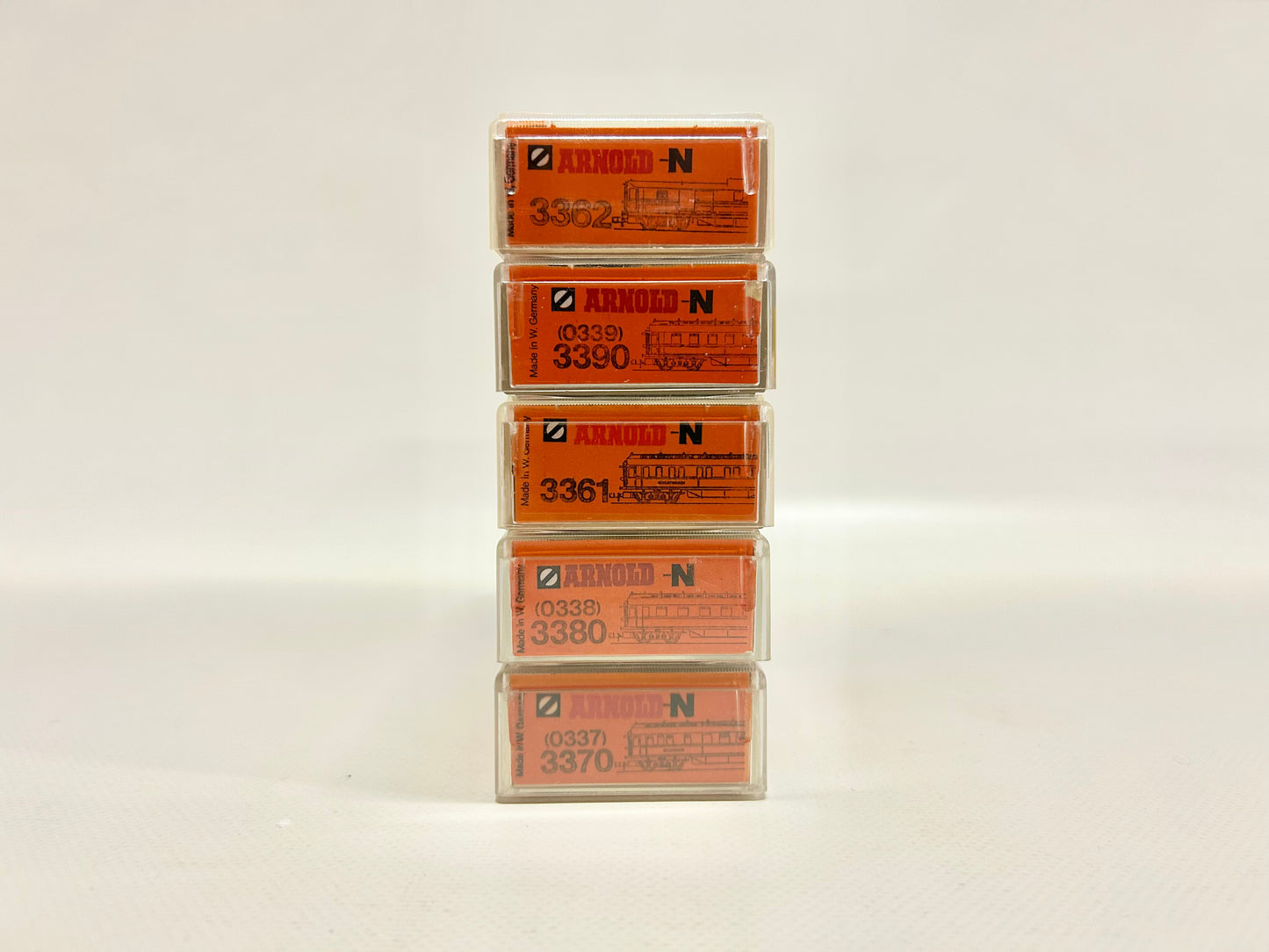 Arnold 3361 3362 3390 3380 3370 Personenwagen DRG Spur N