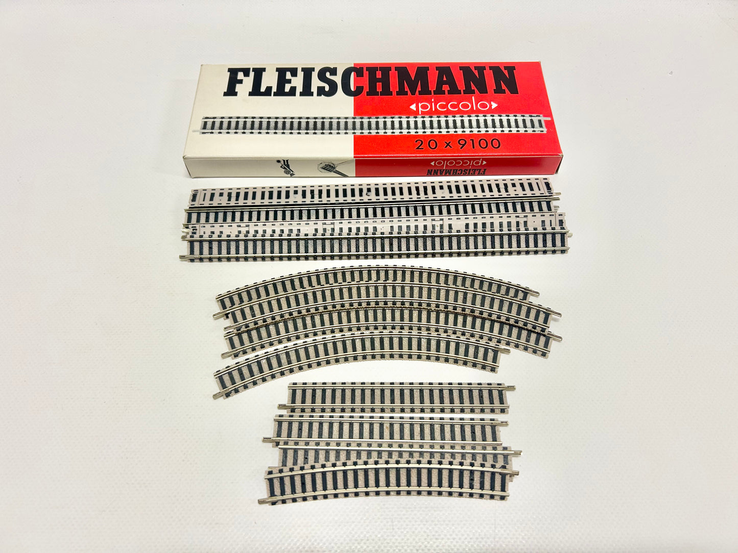 Fleischmann Piccolo 20x 9100 & mehr Spur N Gleise 34 Teile