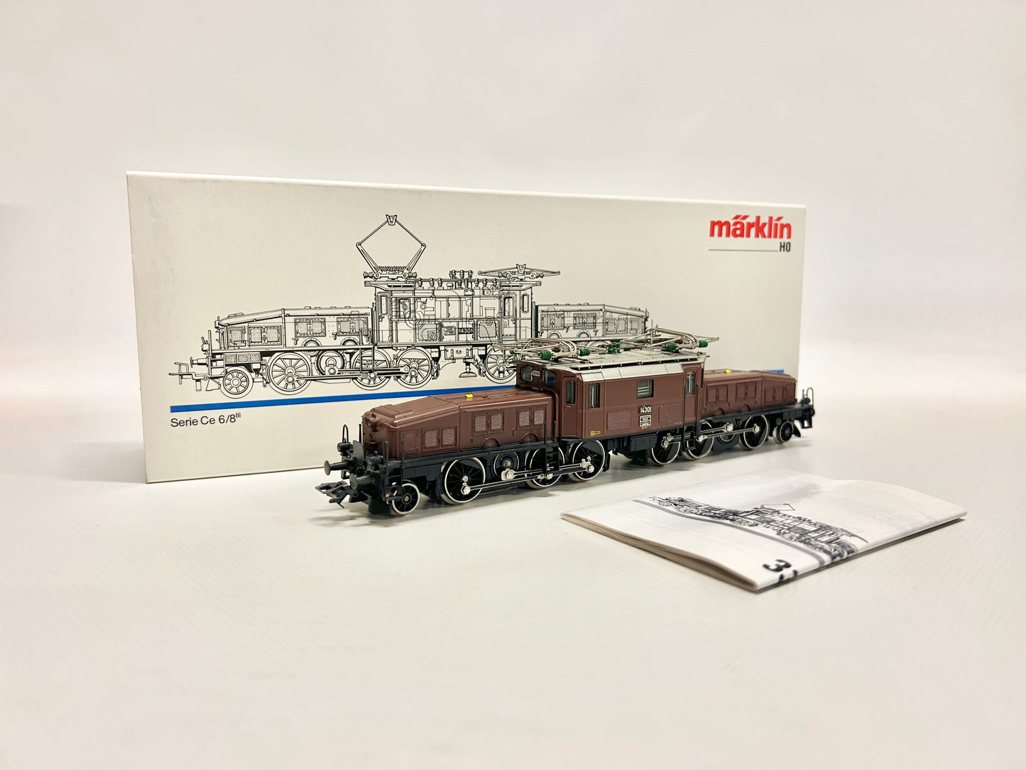 Märklin 3352 E-Lok Ce 6/8 14301 Krokodil SBB AC H0