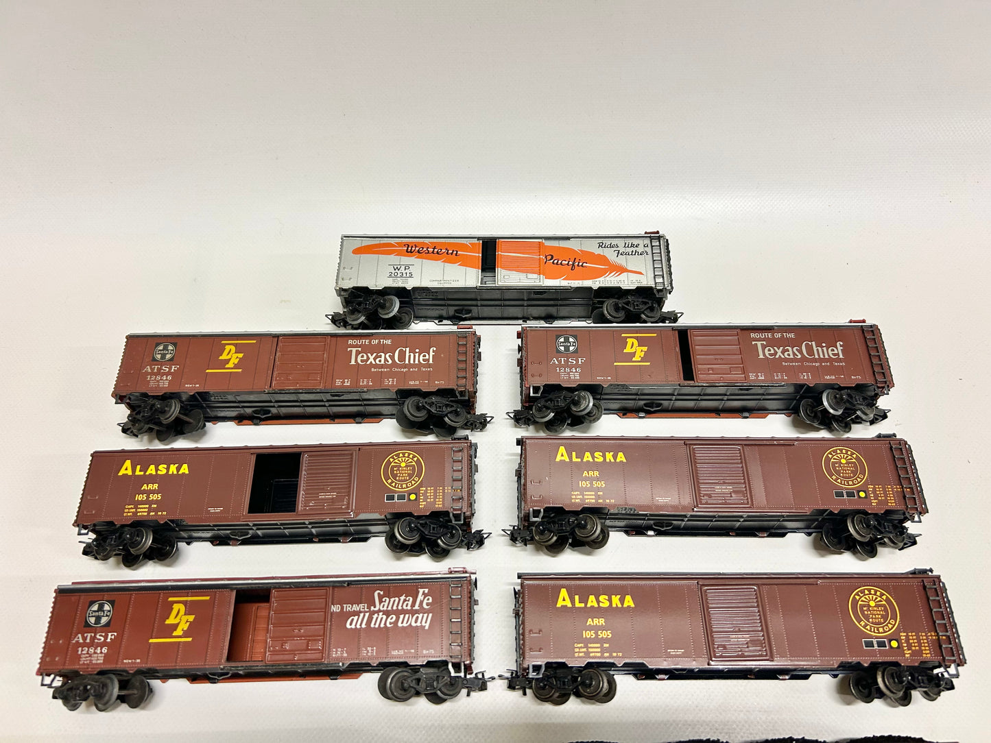 Märklin 11x USA Güterwagen Box Cars Konvolut H0