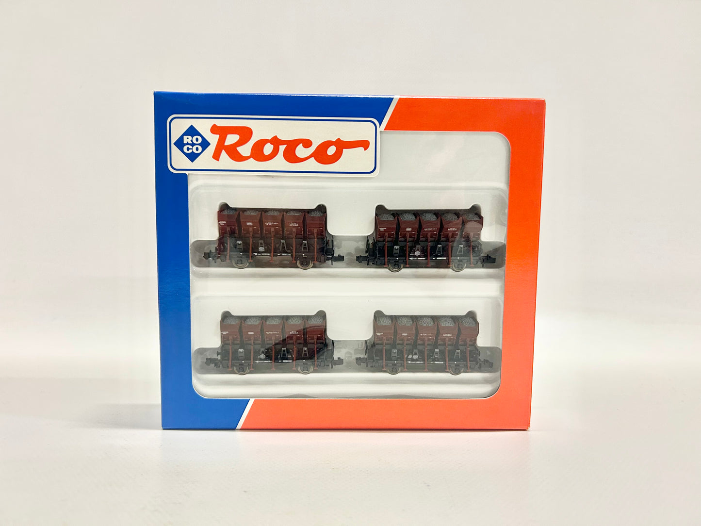Roco 24008 Wagen-Set Muldenkippwagen Güterwagen DB Spur N