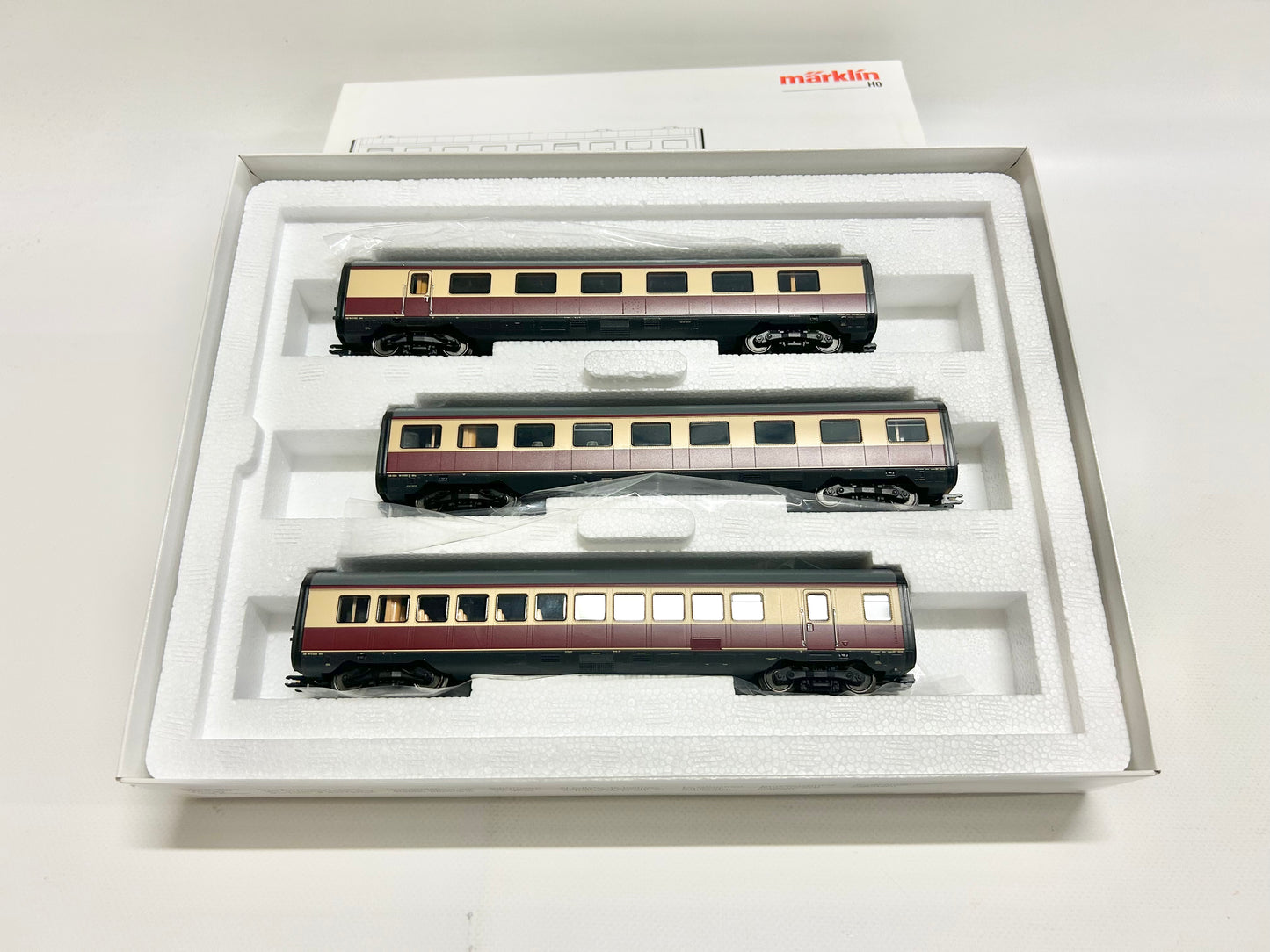 Märklin 43115 Wagen-Set Ergänzung für 37605 TEE H0