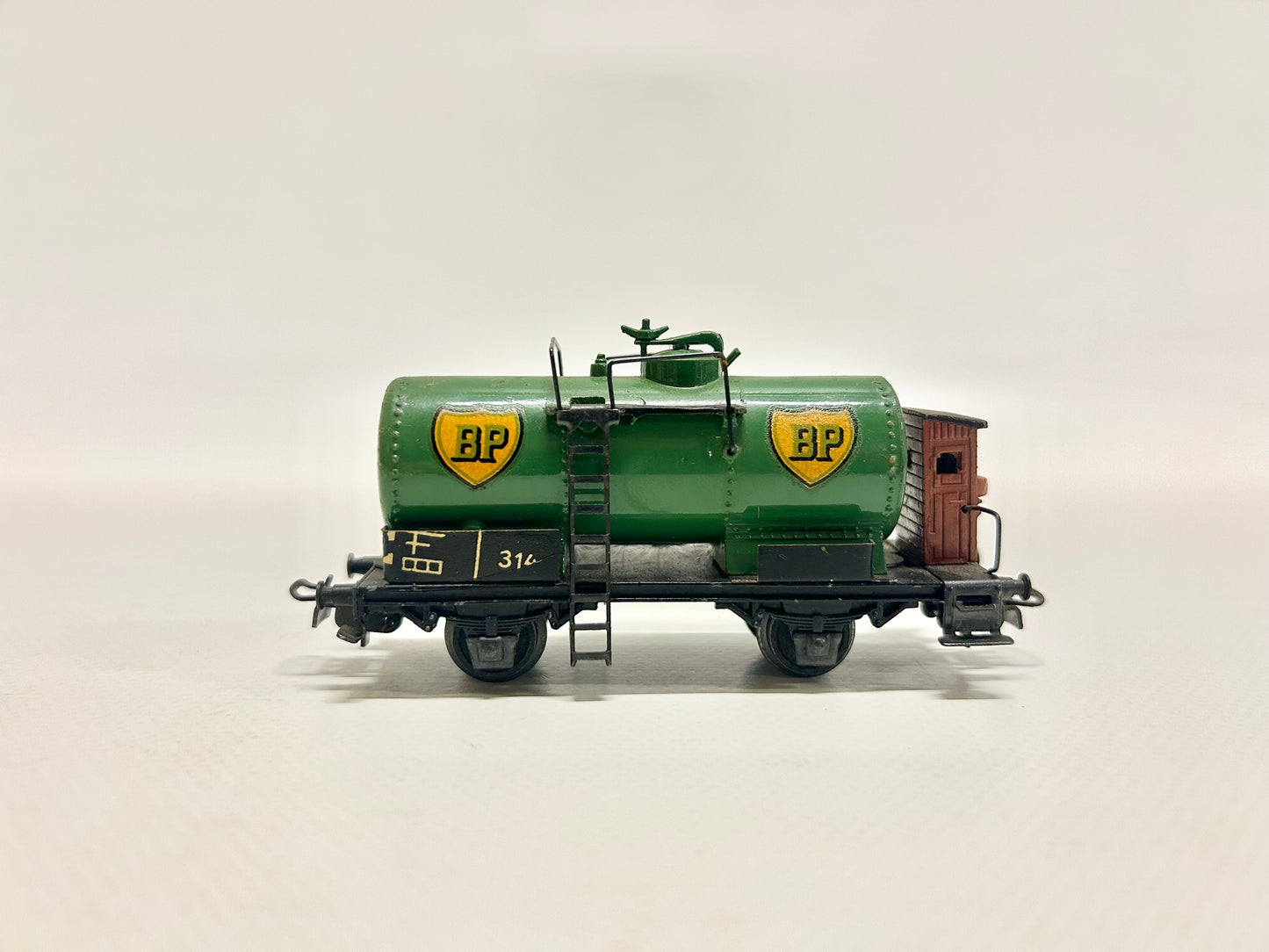 Märklin 314 BP Kesselwagen "BP" 1950er Jahre DB AC H0