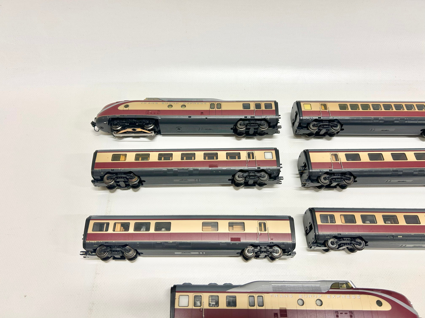 Märklin 37605 Digital + Sound + Zusatzwagen Trans Europ Express Dieseltriebwagen H0