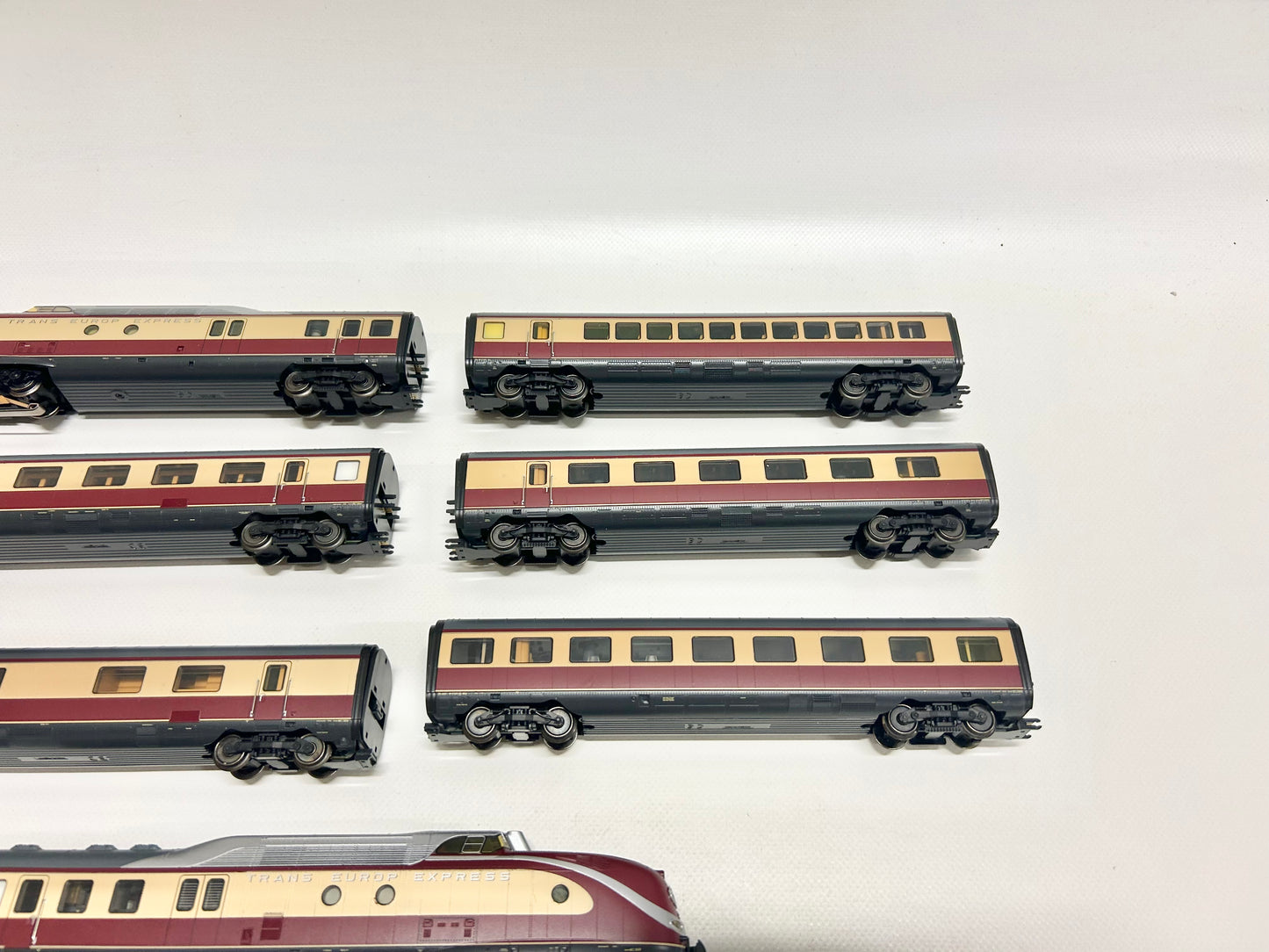 Märklin 37605 Digital + Sound + Zusatzwagen Trans Europ Express Dieseltriebwagen H0