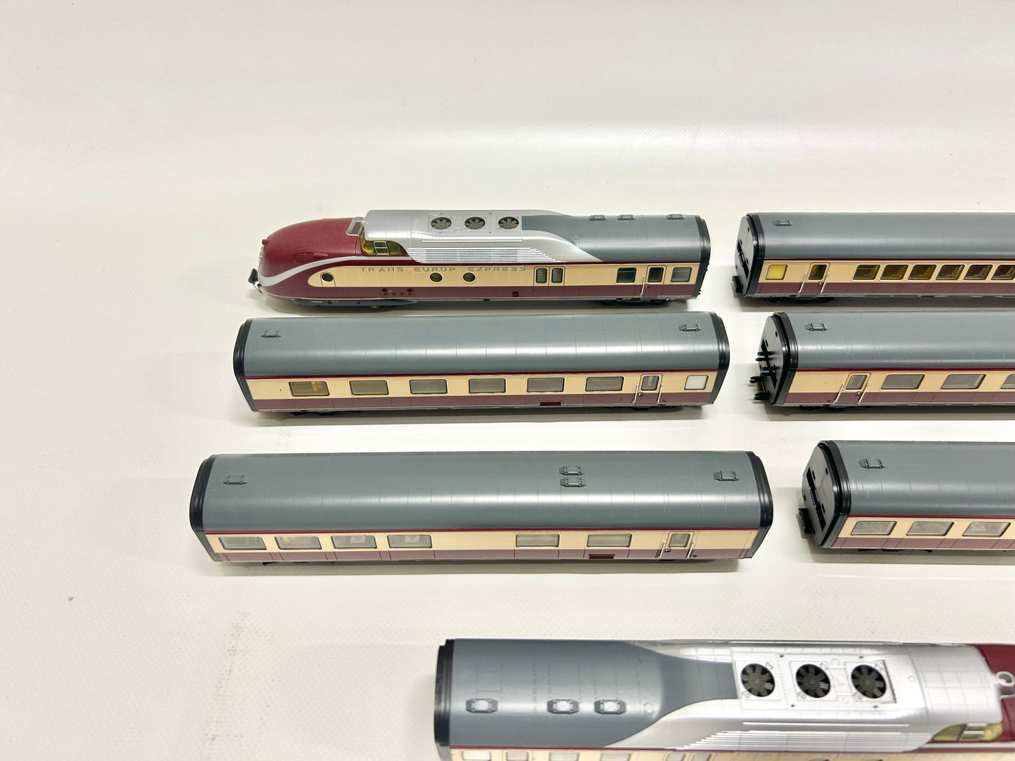 Märklin 37605 Digital + Sound + Zusatzwagen Trans Europ Express Dieseltriebwagen H0