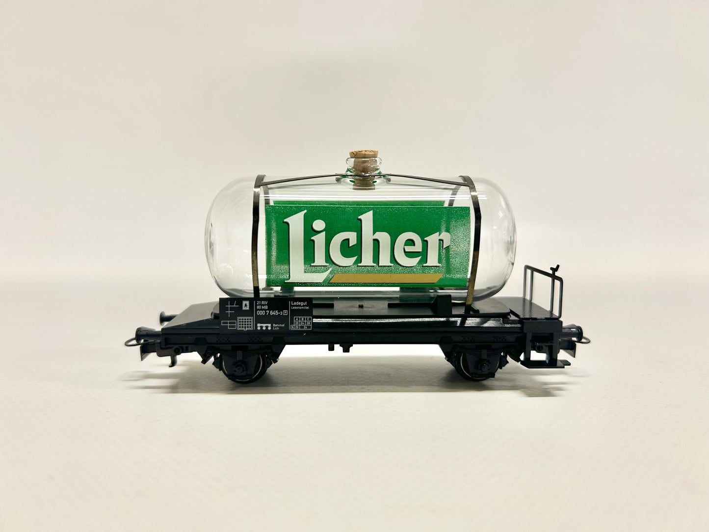 Märklin 44523.4 Glaskesselwagen "Licher" Güterwagen DB AC H0