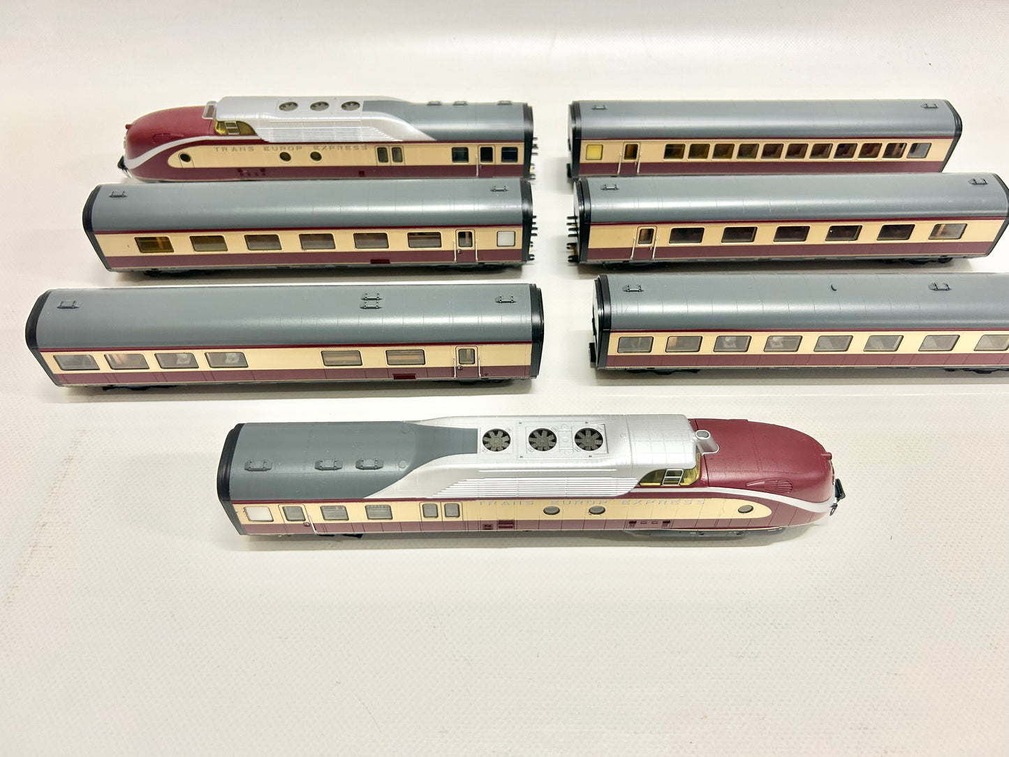 Märklin 37605 Digital + Sound + Zusatzwagen Trans Europ Express Dieseltriebwagen H0