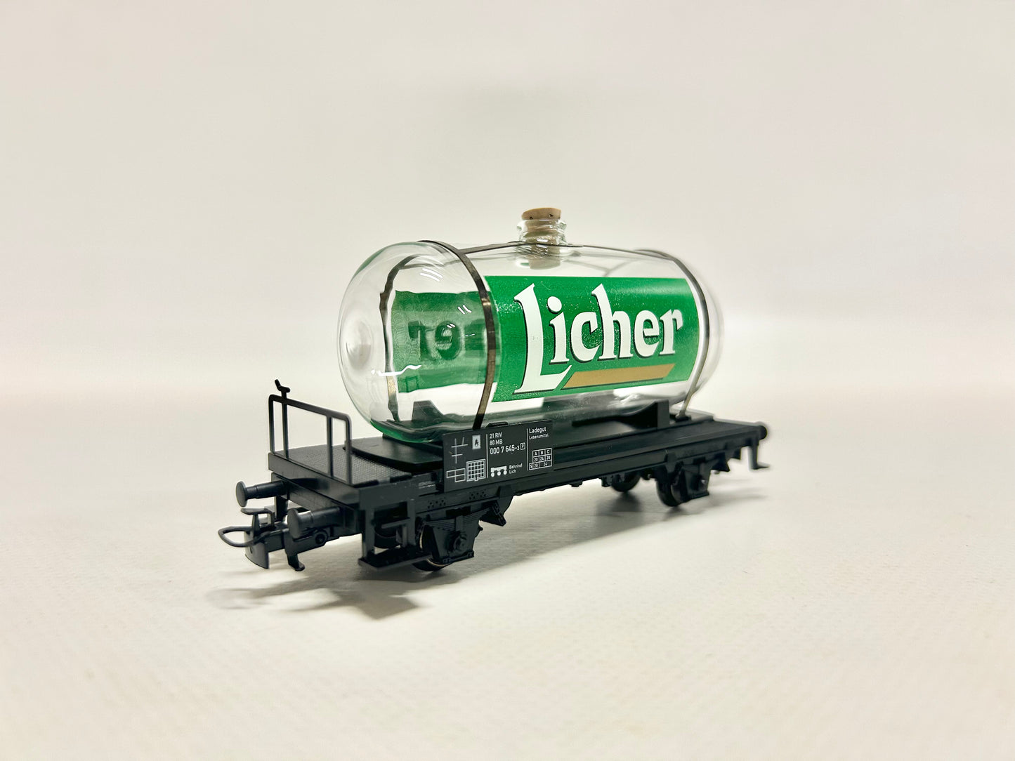 Märklin 44523.4 Glaskesselwagen "Licher" Güterwagen DB AC H0