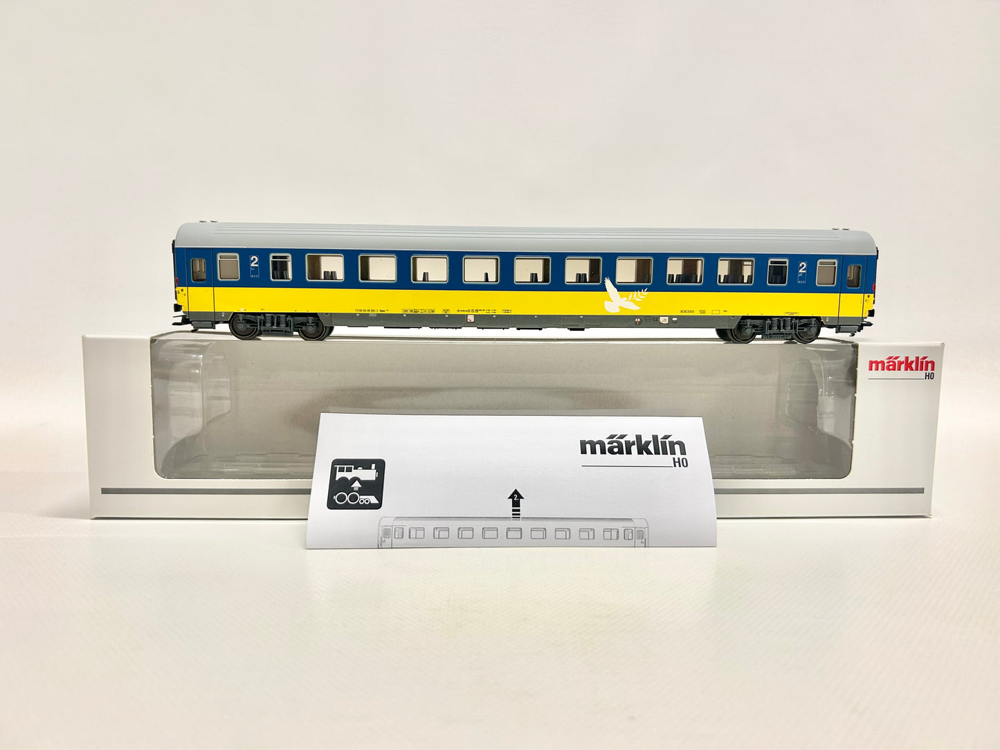 Märklin 43763 Ukraine Spendenwagen 2022 Personenwagen AC H0