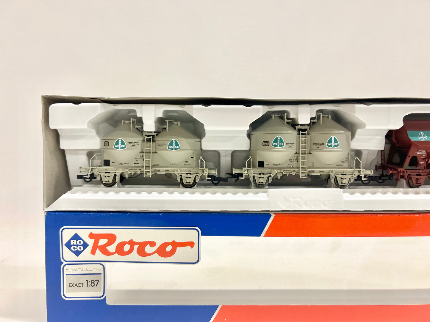 Märklin 44048 Wagen-Set Quarzwerke Güterwagen DB DC H0