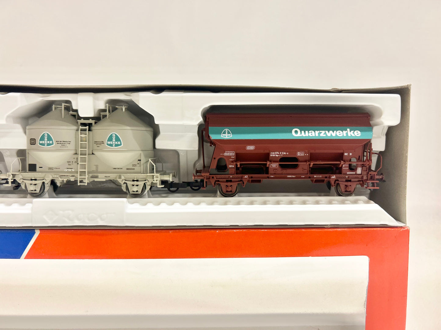 Märklin 44048 Wagen-Set Quarzwerke Güterwagen DB DC H0