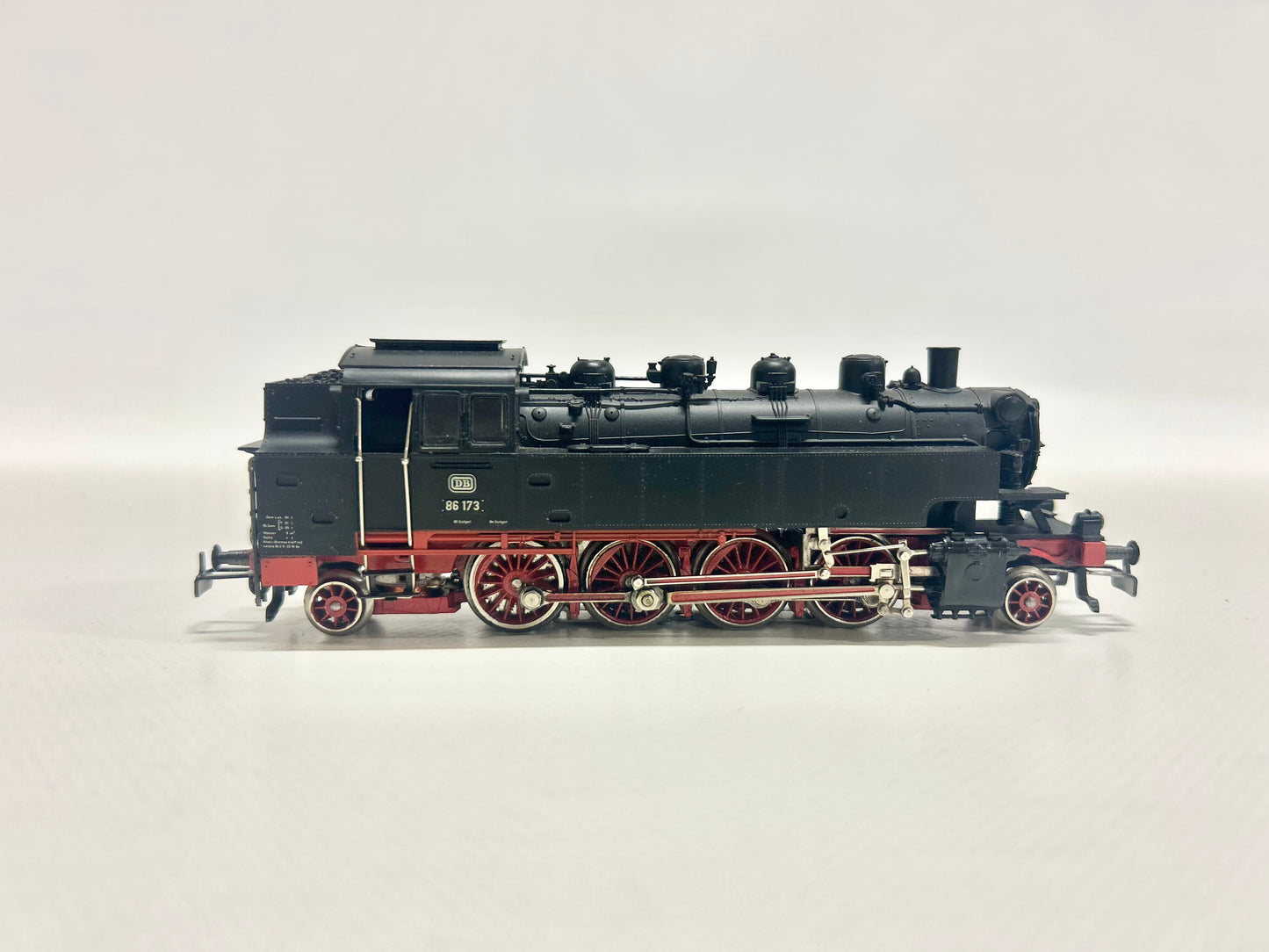 Märklin 3096 ohne Telex! Dampflok Br 86 173 DB AC H0