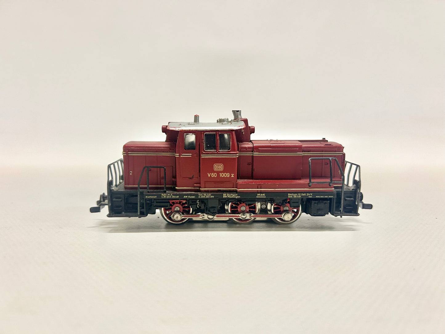 Märklin 3065 mit Telex Diesellok Br V60 1009 DB AC H0 DEFEKT