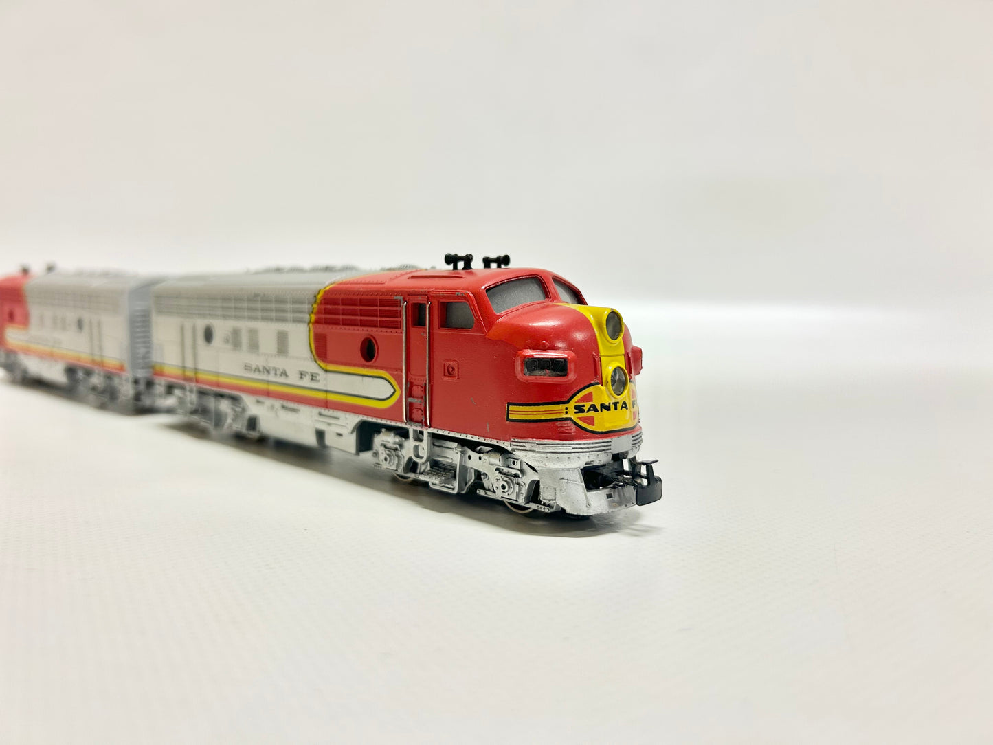 Märklin 3060 + 4060 Diesellok F7 Santa Fe USA AC H0