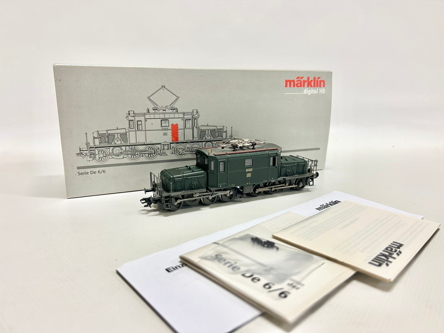Märklin 37522 Digital De 6/6 SBB Seetal-Krokodil E-Lok H0
