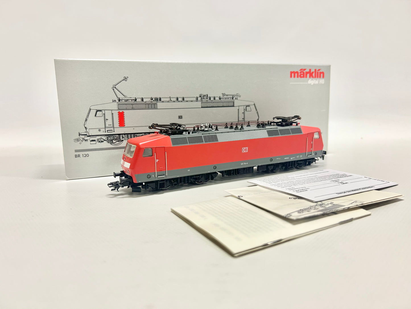 Märklin 37536 Digital Br 120 E-Lok DB H0