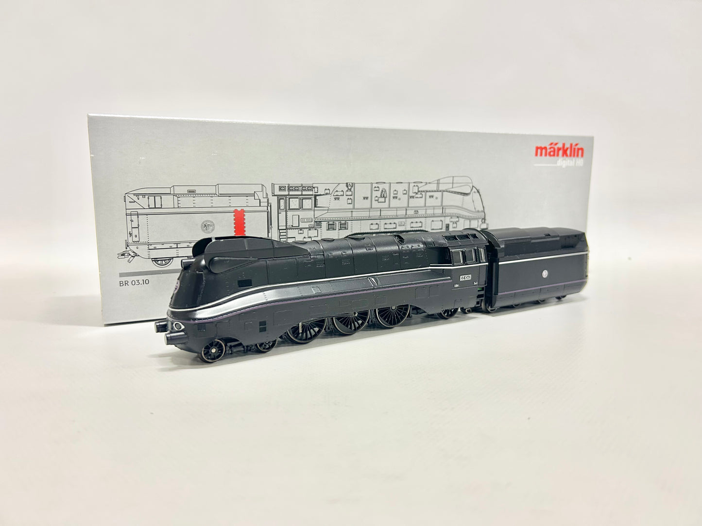 Märklin 37914 Digital Steam Locomotive Br 03 USA Atlantic Coast H0