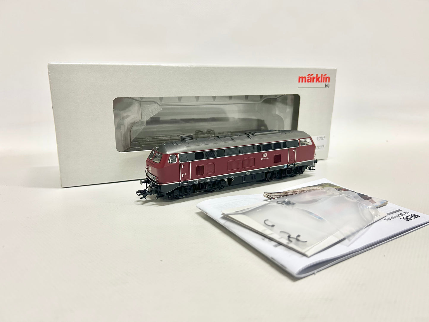 Märklin 39189 Mfx-Digital + Sound Br 210 Diesellok DB H0