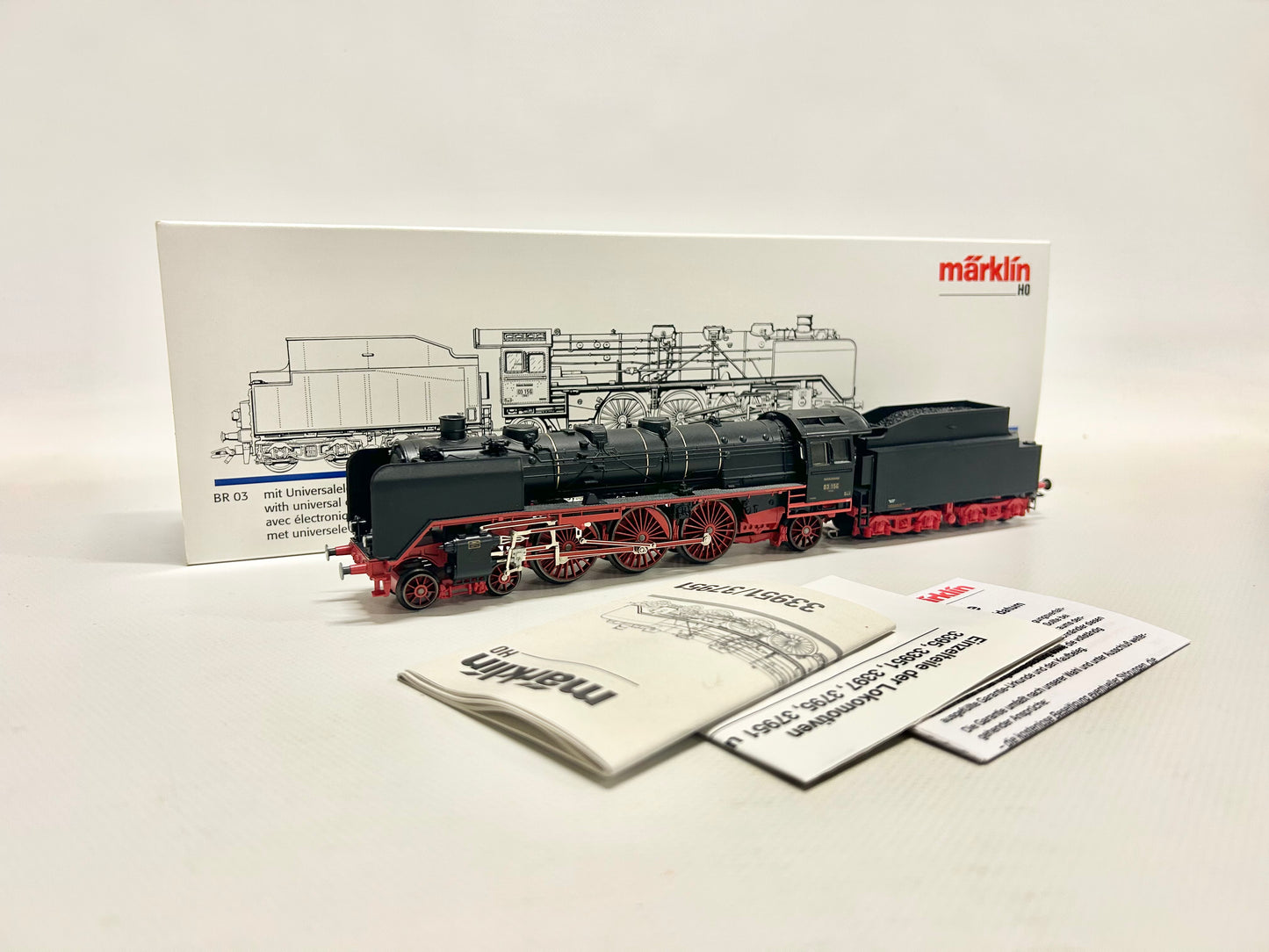 Märklin 33591 Digital Br 03 DR Dampflok H0