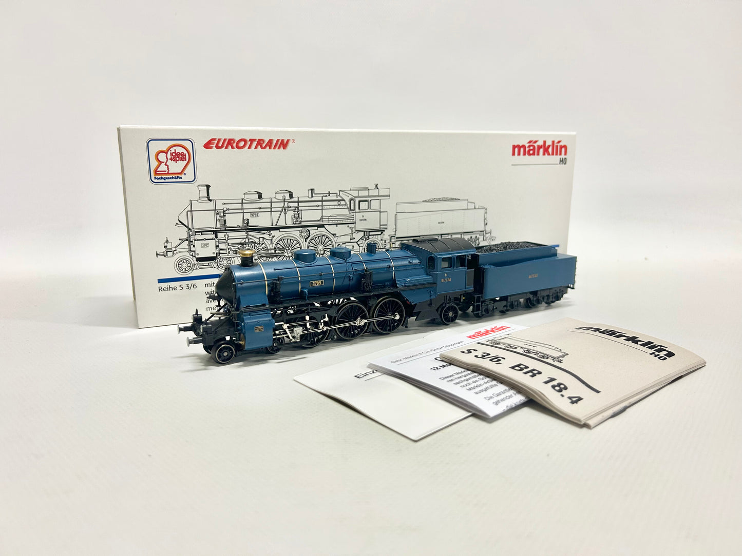 Märklin 33183 Digital Bayrische Dampflok S3/6 H0