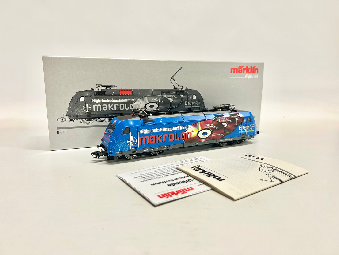 Märklin 37378 Digital Br 101 E-Lok "Makrolon" H0