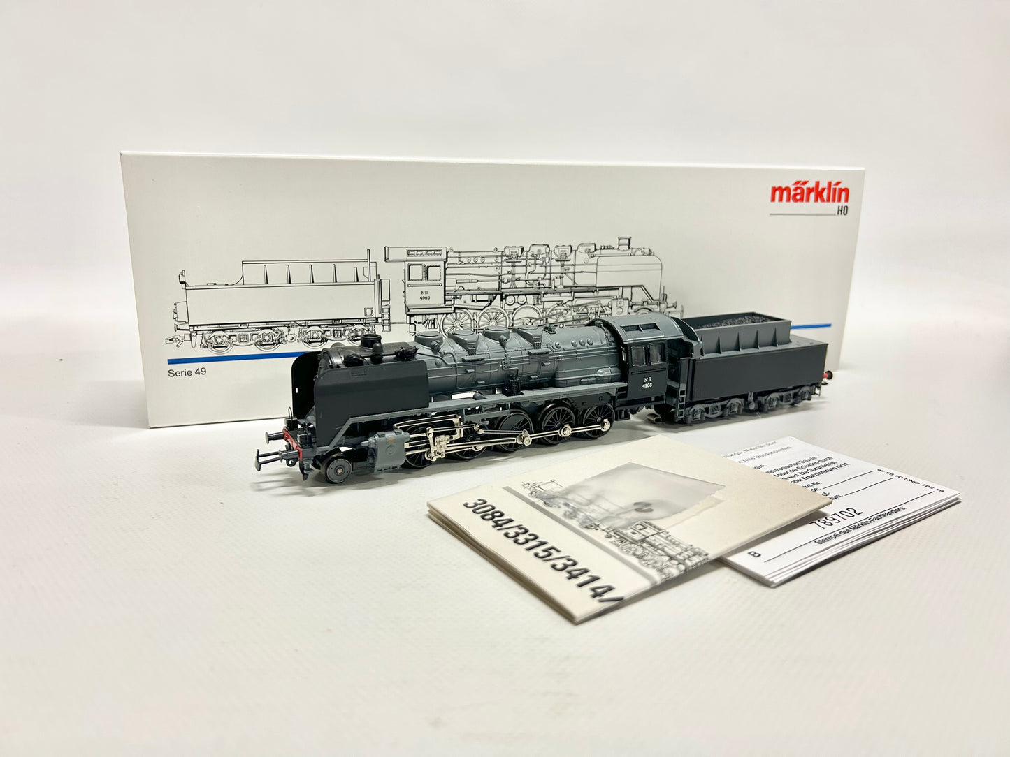 Märklin 3419 Dampflok NS Serie 49 H0