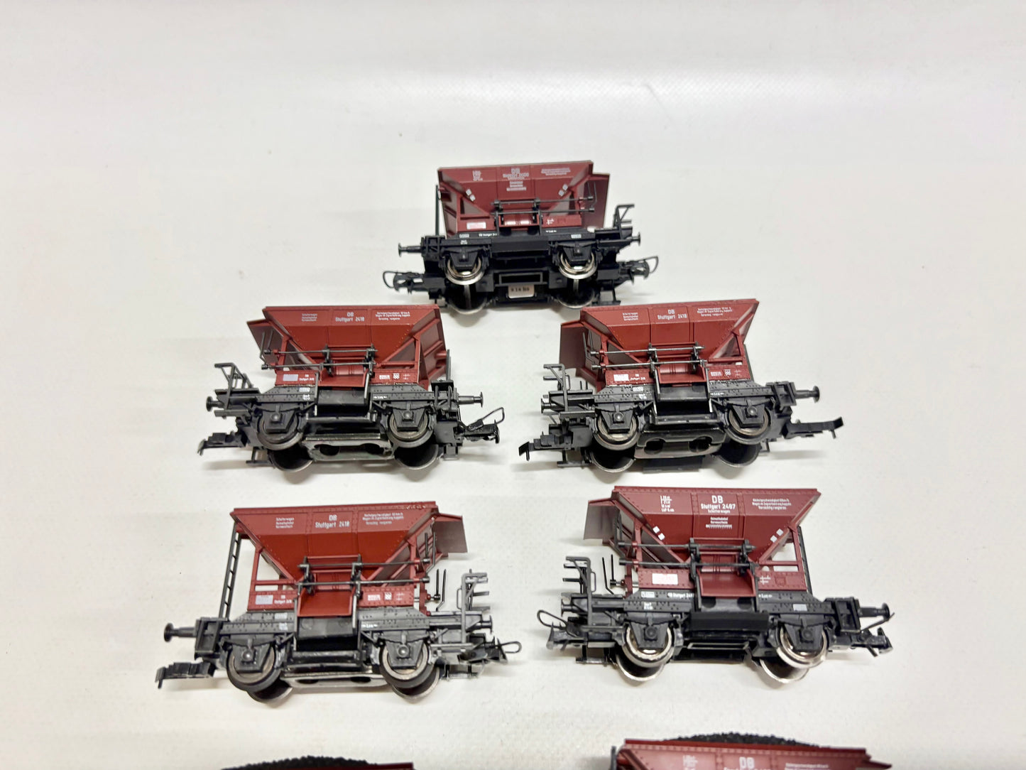 Roco 7x Schüttgutwagen Güterwagen DB AC H0